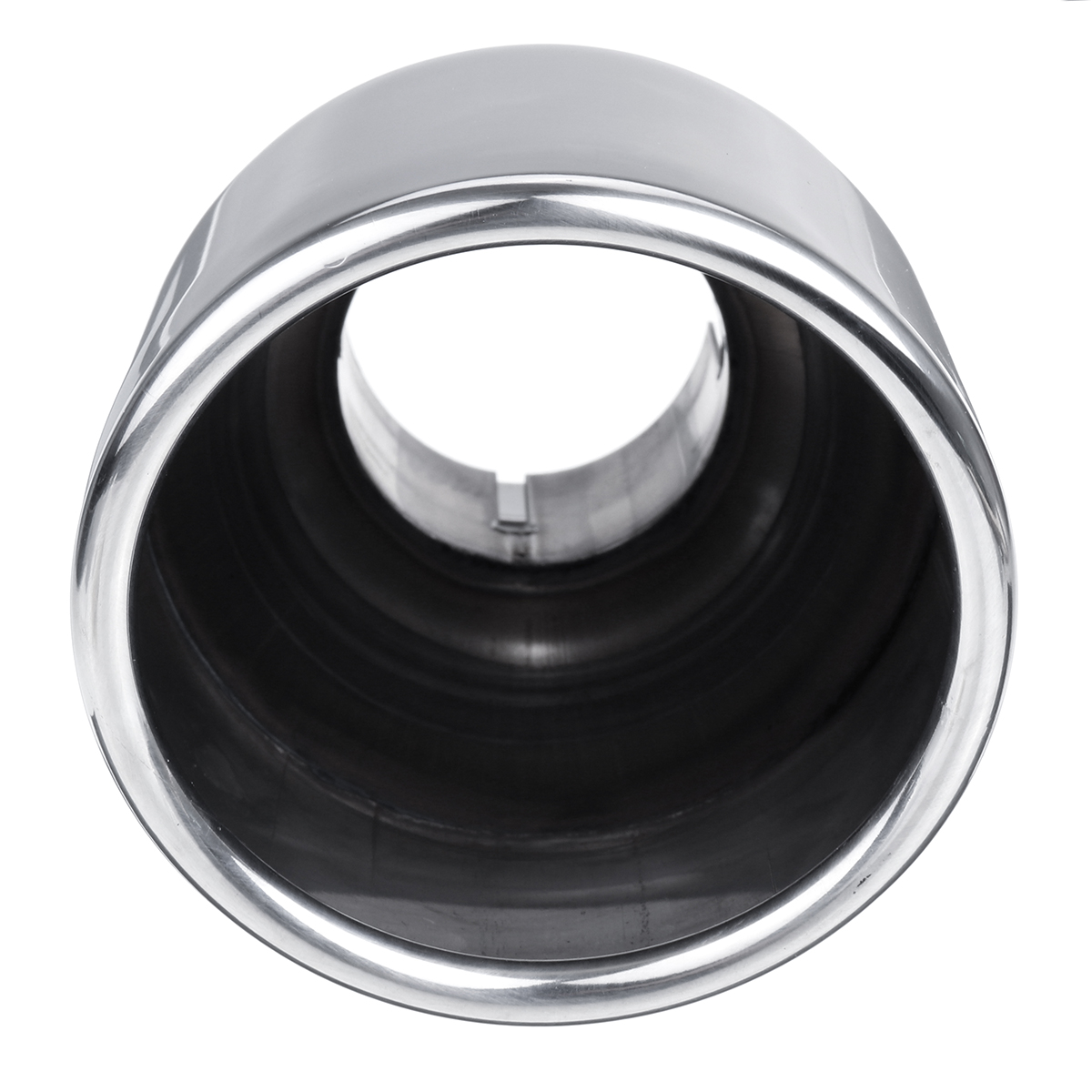54-102mm-Rear-Exhaust-Muffler-Pipe-Tail-Muffler-Tip-Stainless-Steel-Round-Car-Universal-1529802