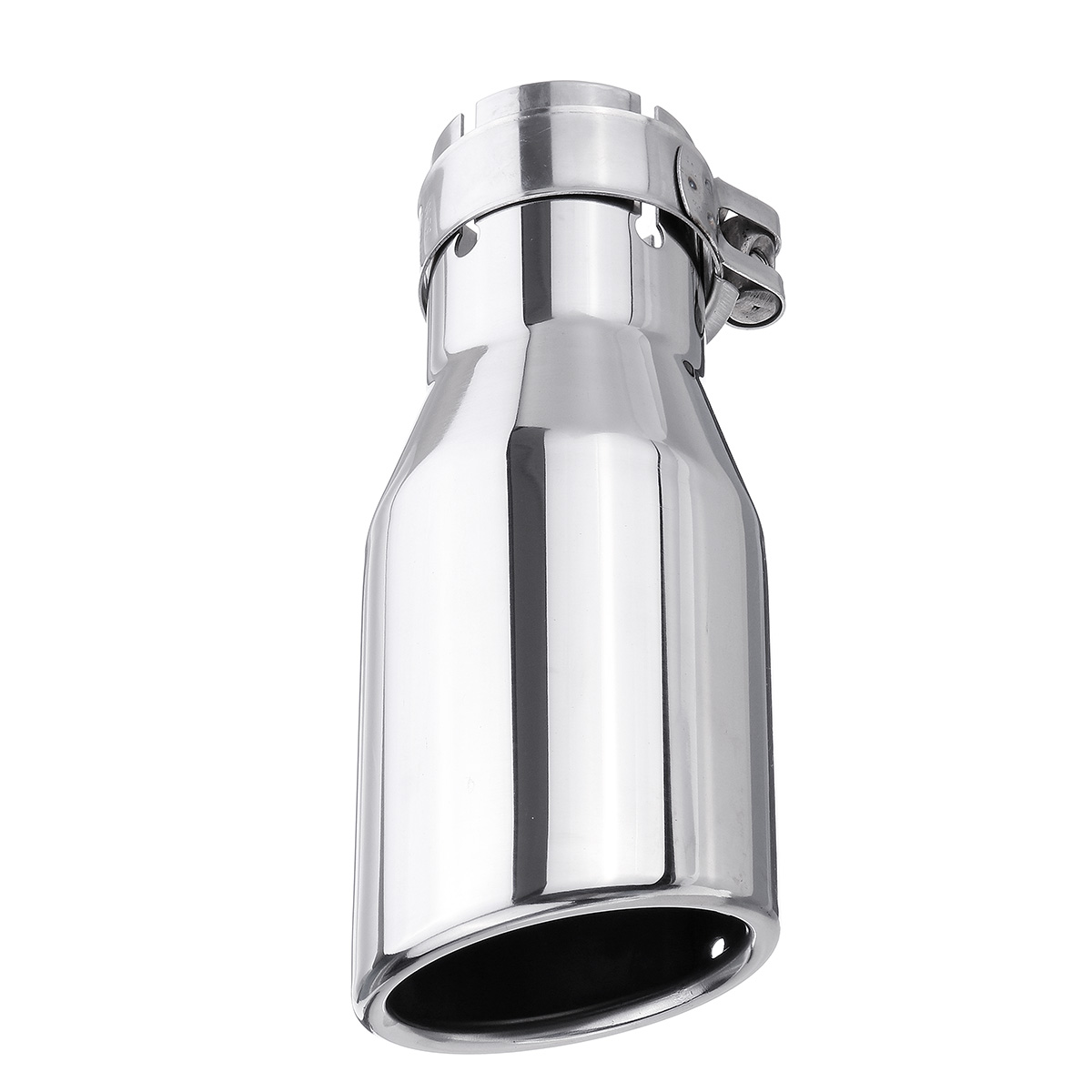 54mm-76mm-Car-Rear-Exhaust-Pipe-Tail-Muffler-Tip-Round-Stainless-Steel-Universal-1632263