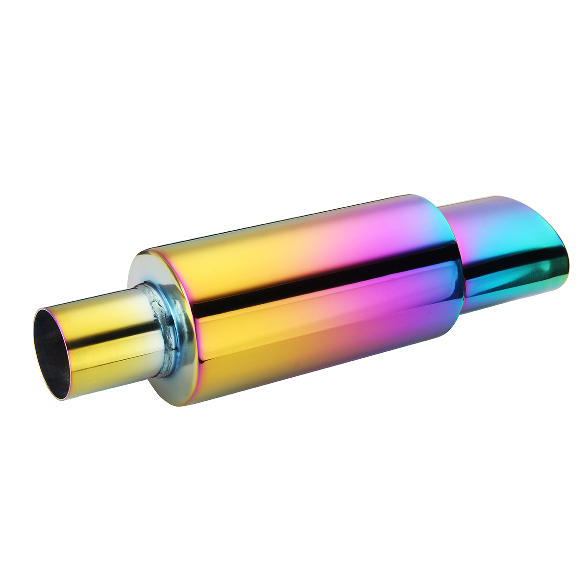 55mm-Stainless-Steel-Exhaust-Pipe-Racing-Muffler-Tip-Universal-1427929