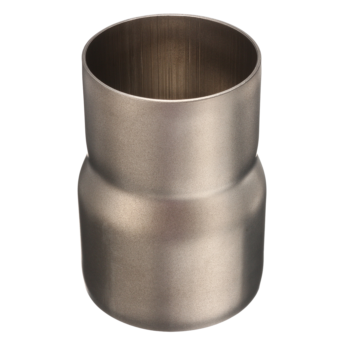 60mm-to-51mm-Motorcycle-Mild-Steel-Exhaust-Muffler-Adapter-Reducer-Connector-Pipe-Tube-1337922