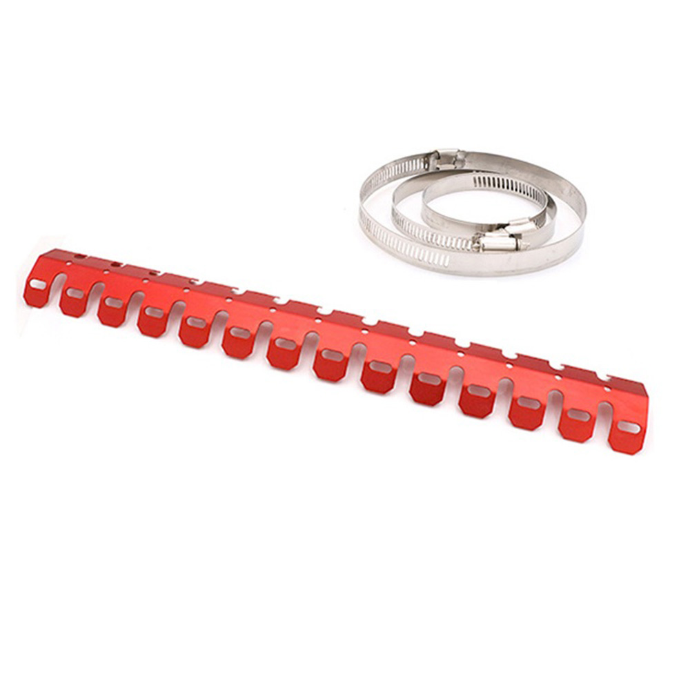61cm-Motorcycle-Exhaust-Muffler-Pipe-Protection-Aluminum-Heat-Shield-Cover-For-HondaYamaha-Dirt-Bike-1702258
