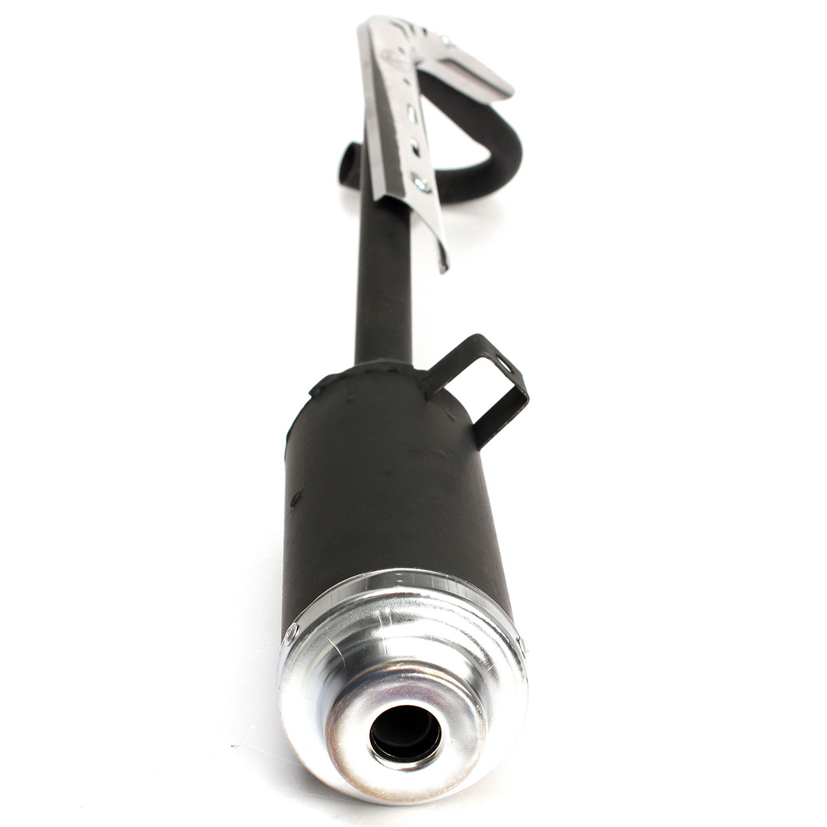 Black-Exhaust-Pipe-Muffler-Fit-4-Stroke-Dirt-Bike-CRF50-70cc-90cc-110cc-125cc-1659348