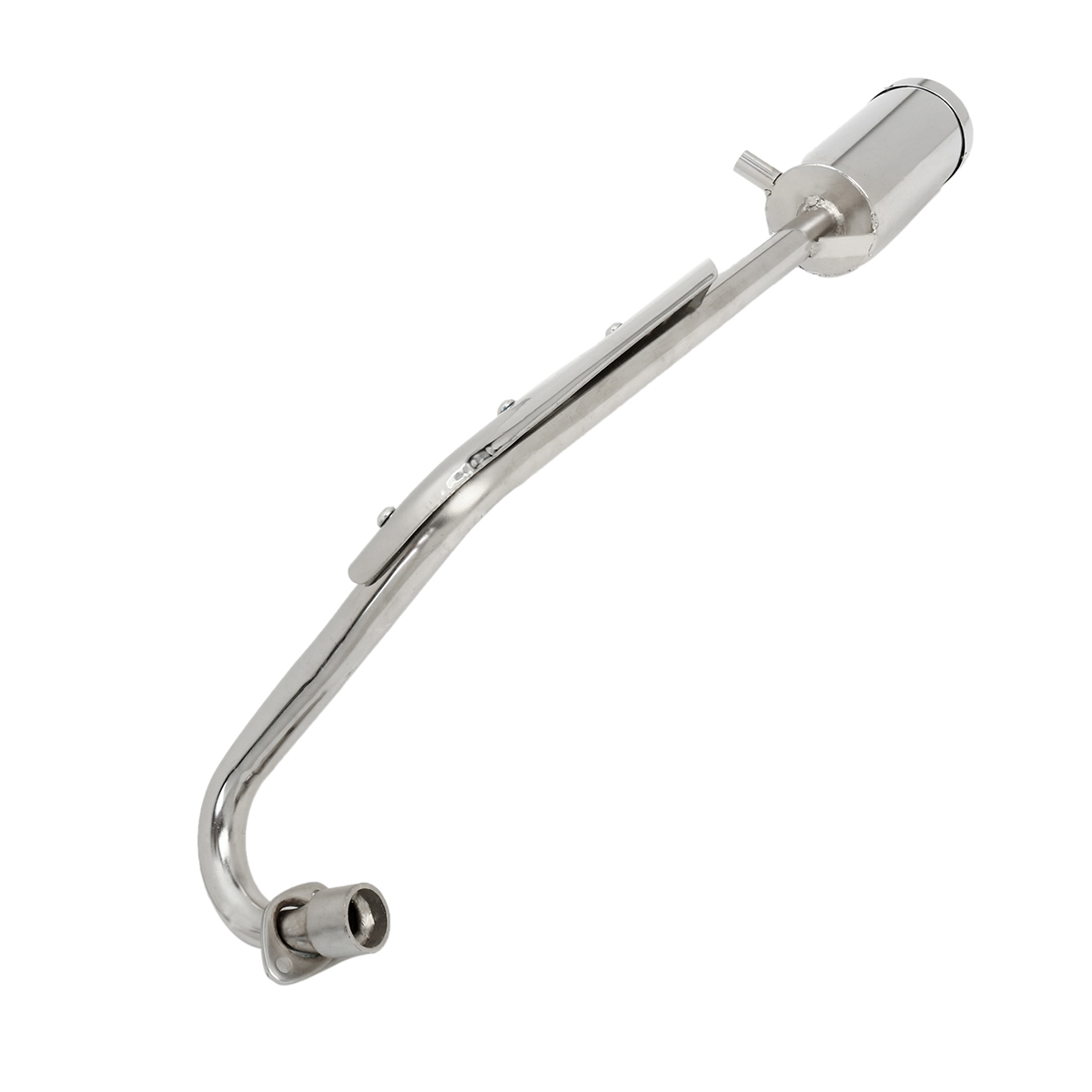 Chrome-Exhaust-Pipe-System-Muffler-4-Stroke-For-CFR50-Pit-Bike-50cc-110cc-125cc-1228875
