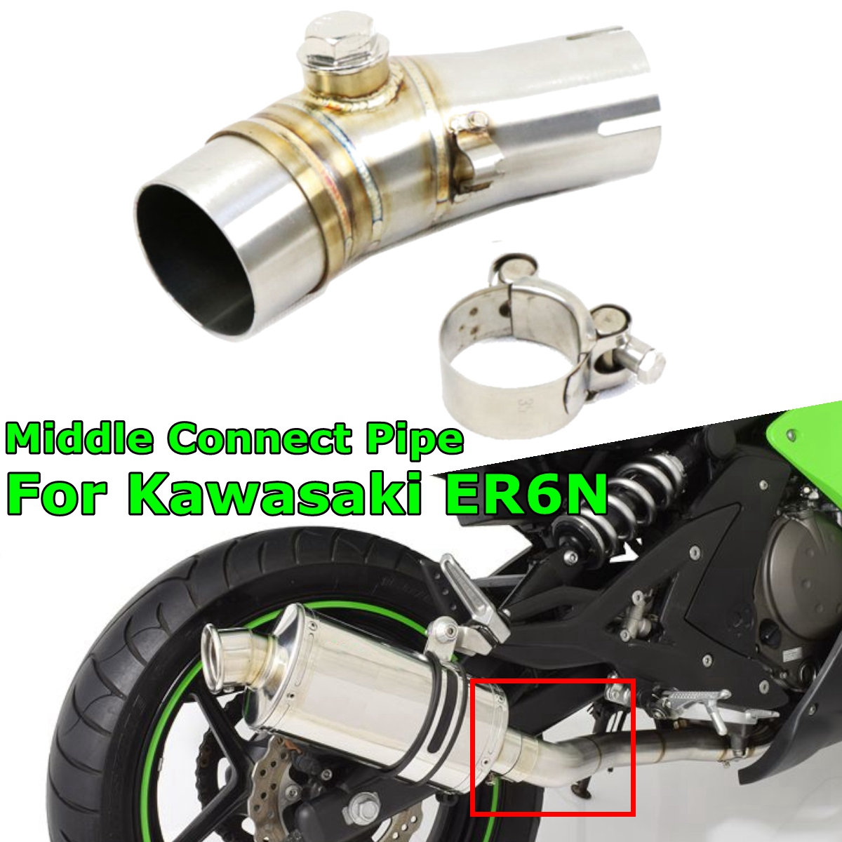 Exhaust-Muffler-Middle-Escape-Front-Link-Connect-Pipe-For-Kawasaki-ER6N-Motorcycle-1528093