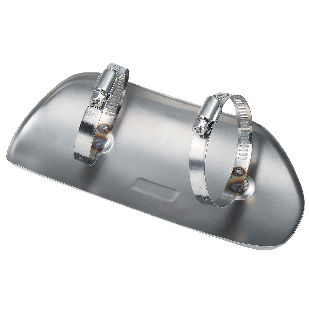 Exhaust-Muffler-Pipe-Heat-Shield-Protector-Cover-Heel-Guard-Stainless-Steel-Universal-1563526