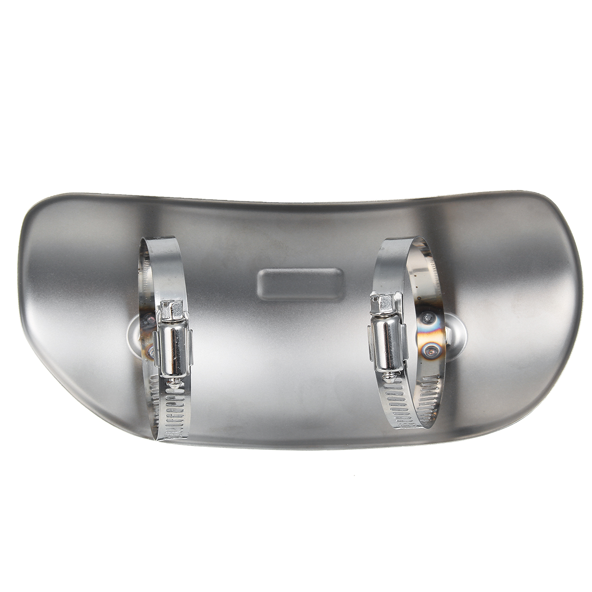 Exhaust-Muffler-Pipe-Heat-Shield-Protector-Cover-Heel-Guard-Stainless-Steel-Universal-1563526