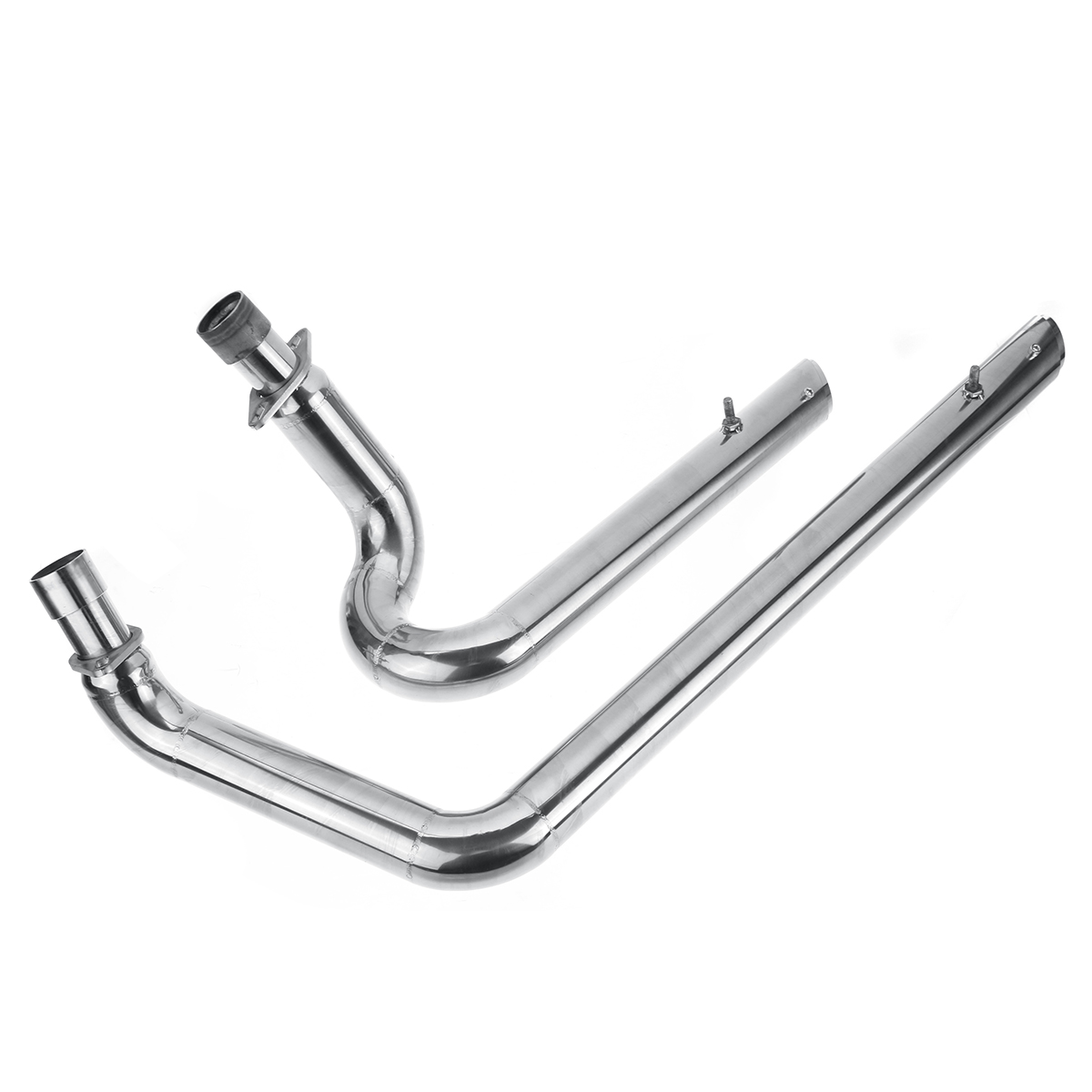 Exhaust-Muffler-Pipe-Silencer-Kit-For-Honda-Shadow-VT600-VLX600-VT400-Silver-1821753