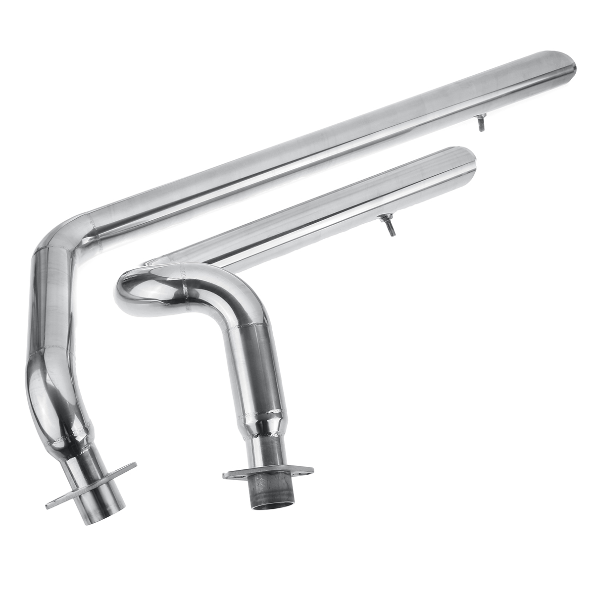 Exhaust-Muffler-Pipe-Silencer-Kit-For-Honda-Shadow-VT600-VLX600-VT400-Silver-1821753