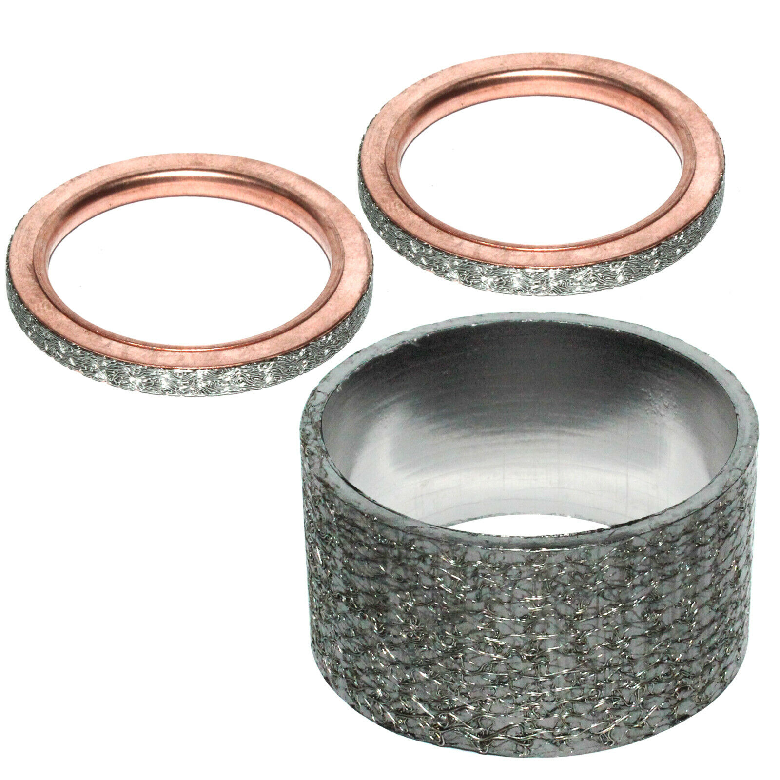 Exhaust-Pipe-Muffler-Gaskets-For-Yamaha-Rhino-660-YXR660F-4X4-2004-2007-1712521