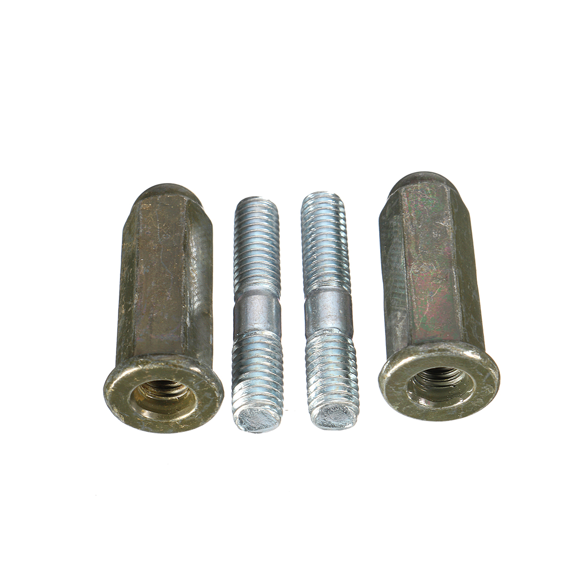Exhaust-Pipe-Stud-Nut-Bolt-Set-110cc-125cc-140cc-160cc-200cc-Pit-Dirt-Bike-Quad-ATV-1166570