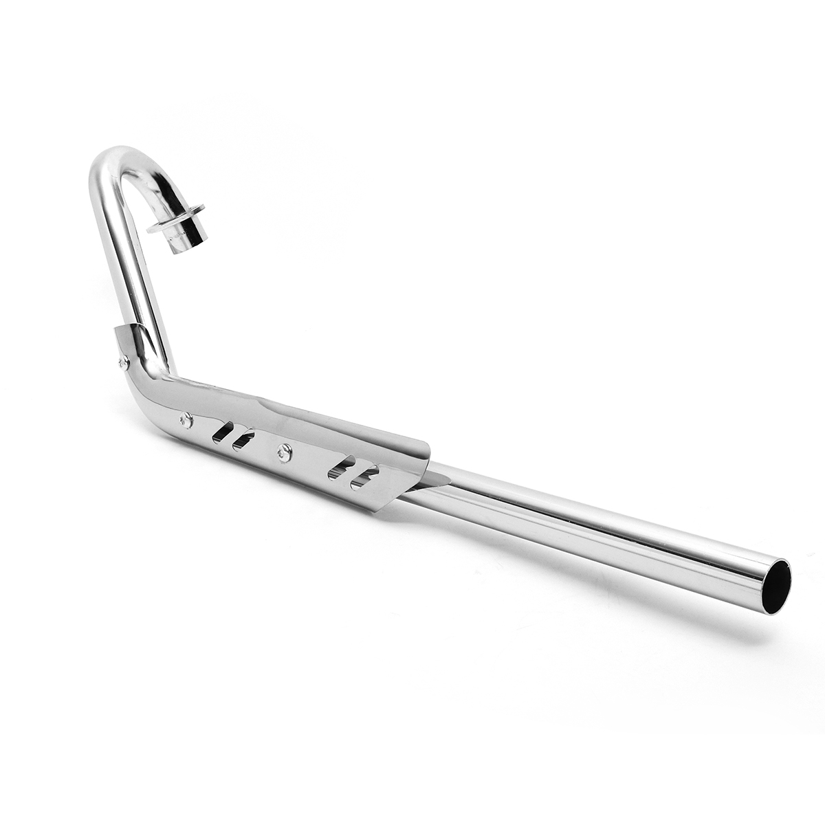 For-Honda-XR50-CRF50-50cc-70cc-90cc-110cc-125cc-Pit-Bike-Black-Exhaust-Muffler-Pipe-1393477