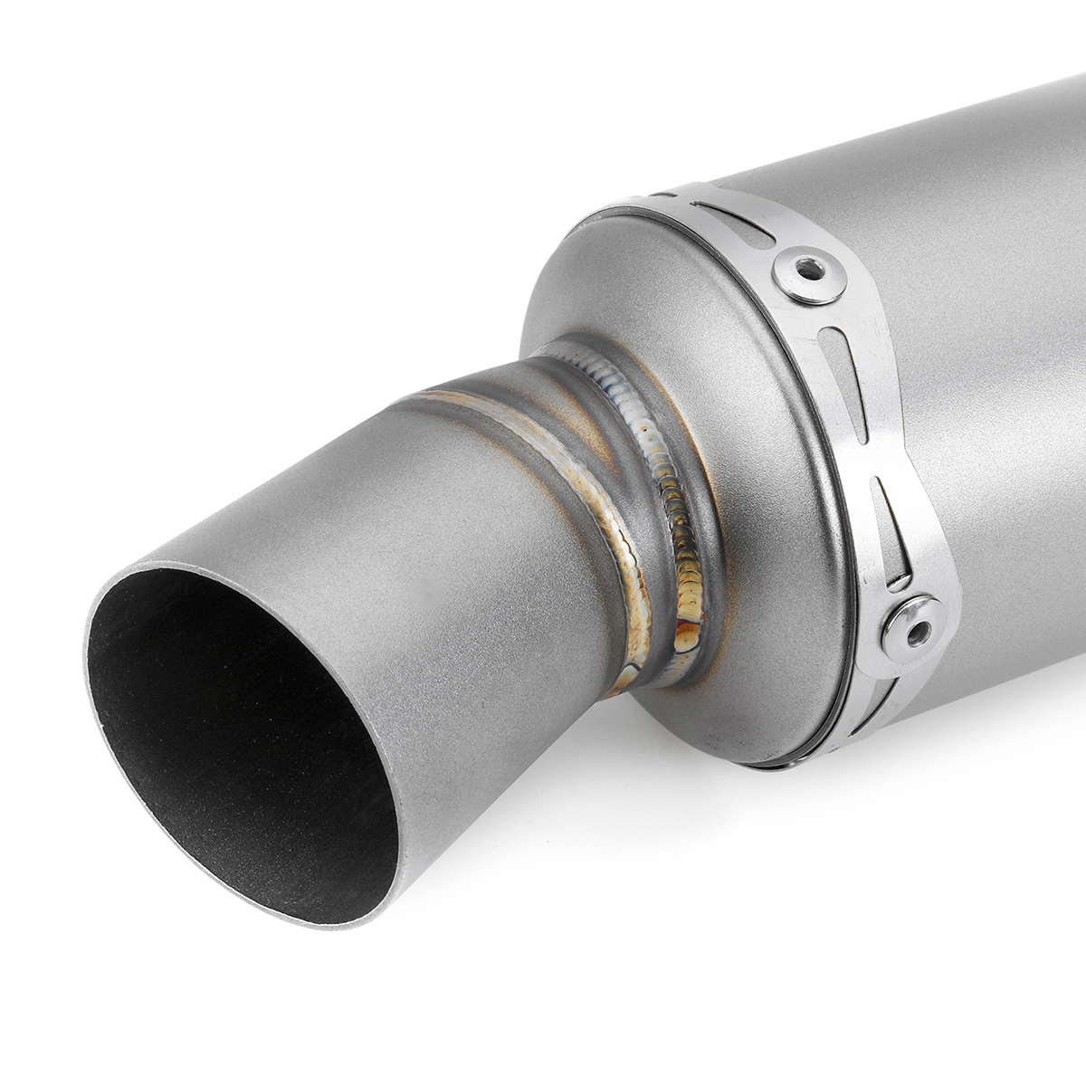 Inlet-36-51mm-Motorcycle-Exhaust-Tail-Tip-Pipe-Muffler-Stainless-Steel-Modified-Universal-Titanium-1599693