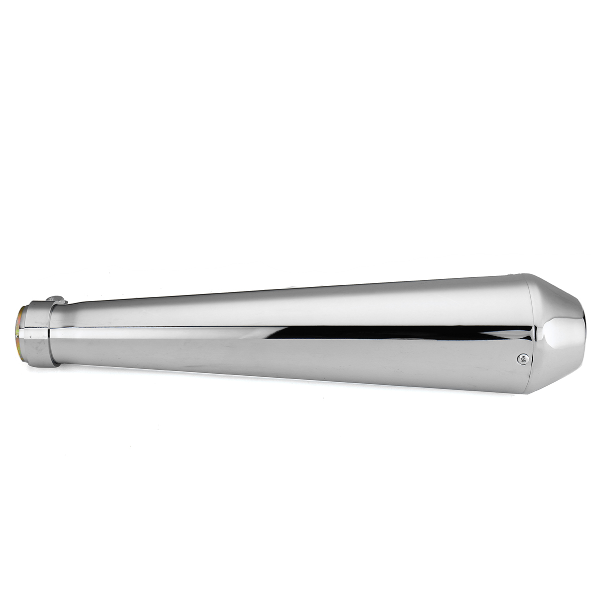 Motorcycle-Cafe-Racer-Exhaust-Muffler-Pipe-with-Sliding-Bracket-Universal-1263618
