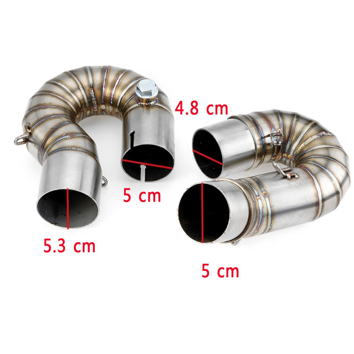 Motorcycle-Exhaust-Mid-Link-Pipe-Muffler-Metal-Set-For-Honda-CBR-1000-08-11-13-16-1603933