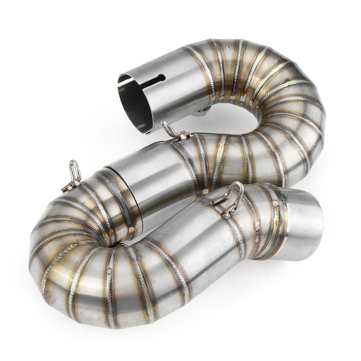 Motorcycle-Exhaust-Mid-Link-Pipe-Muffler-Metal-Set-For-Honda-CBR-1000-08-11-13-16-1603933