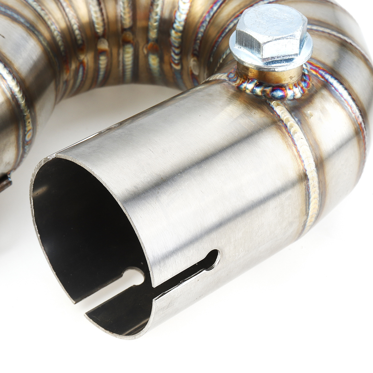 Motorcycle-Exhaust-Mid-Link-Pipe-Muffler-Metal-Set-For-Honda-CBR-1000-08-11-13-16-1603933