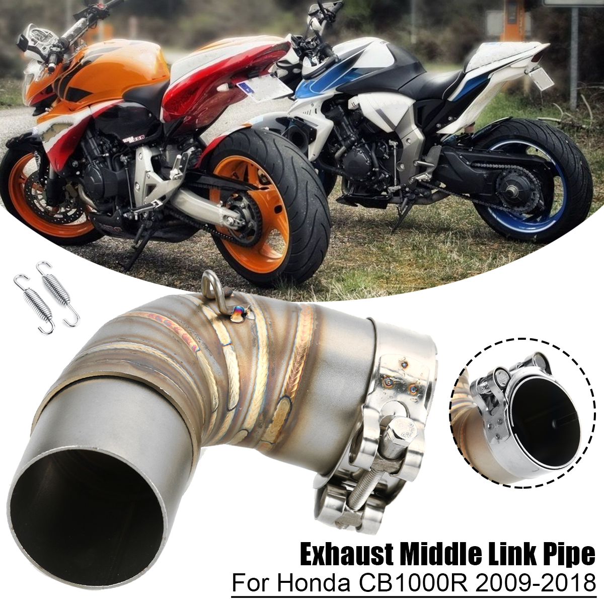 Motorcycle-Exhaust-Middle-Pipe-Link-Pipe-For-Honda-CB1000R-2009-2018-1774335