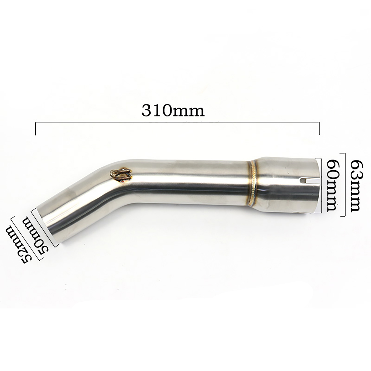 Motorcycle-Exhaust-Middle-Pipe-Link-Pipe-For-Yamaha-FZ1FZ1NFZ1000-Stainless-1784187