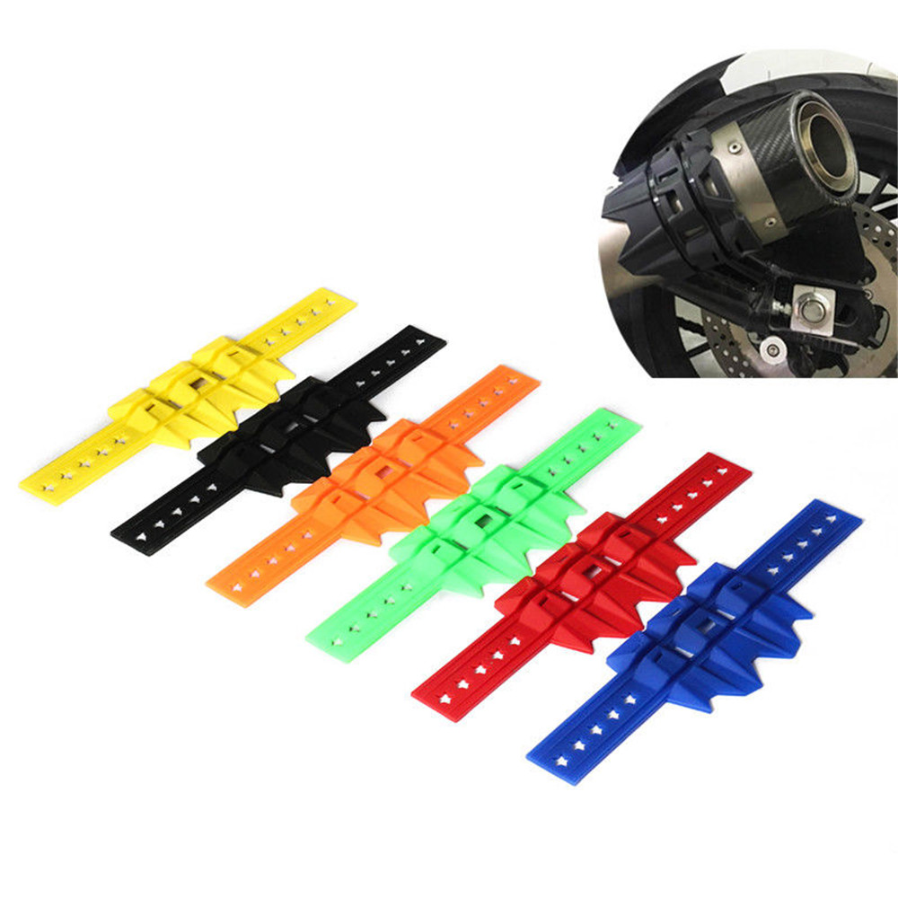Motorcycle-Exhaust-Muffler-Heat-Shield-Strip-Anti-scalding-Protector-Cover-1389480