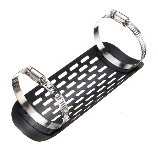 Motorcycle-Exhaust-Muffler-Pipe-Heat-Shield-Cover-For-Harley-Chopper-Cruiser-1117961