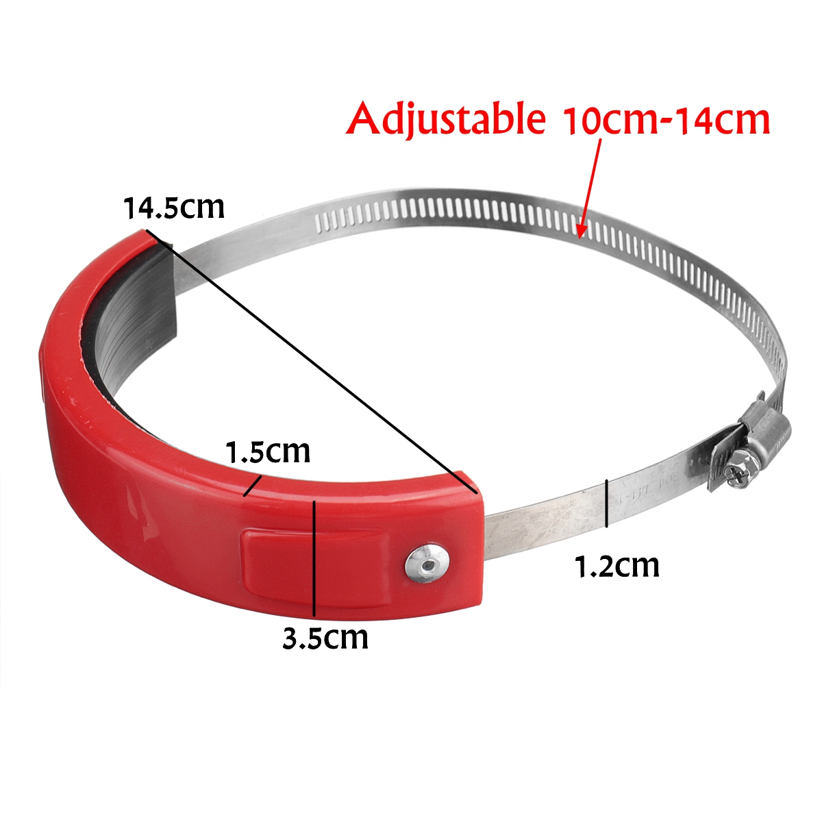 Motorcycle-Exhaust-Silencer-Tube-Heat-Shield-Protector-Adjust-10cm-14cm-1784031