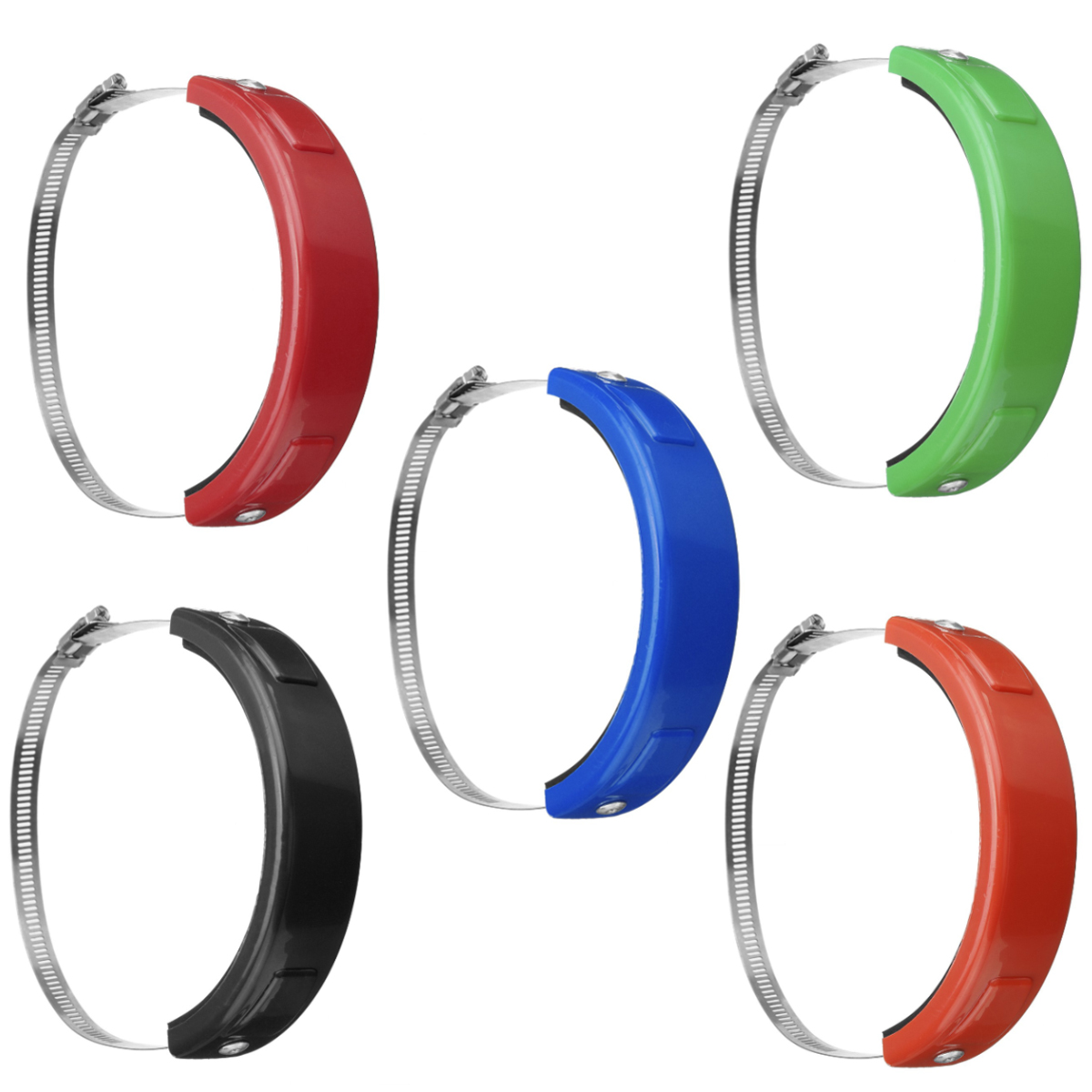 Motorcycle-Exhaust-Silencer-Tube-Heat-Shield-Protector-Adjust-10cm-14cm-1784031