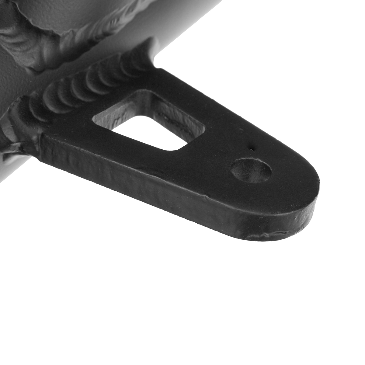 Motorcycle-Exhaust-Three-outlet-Pipe-with-Mounting-Clamp-Black-1225426