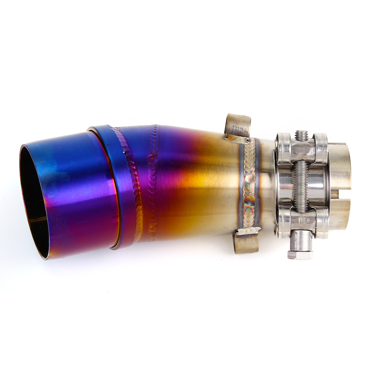 Motorcycle-Mid-Exhaust-Muffler-Link-Pipe-Tube-Escape-Connect-Adapter-Pipe-Spring-Clamp-For-Kawasaki--1780667