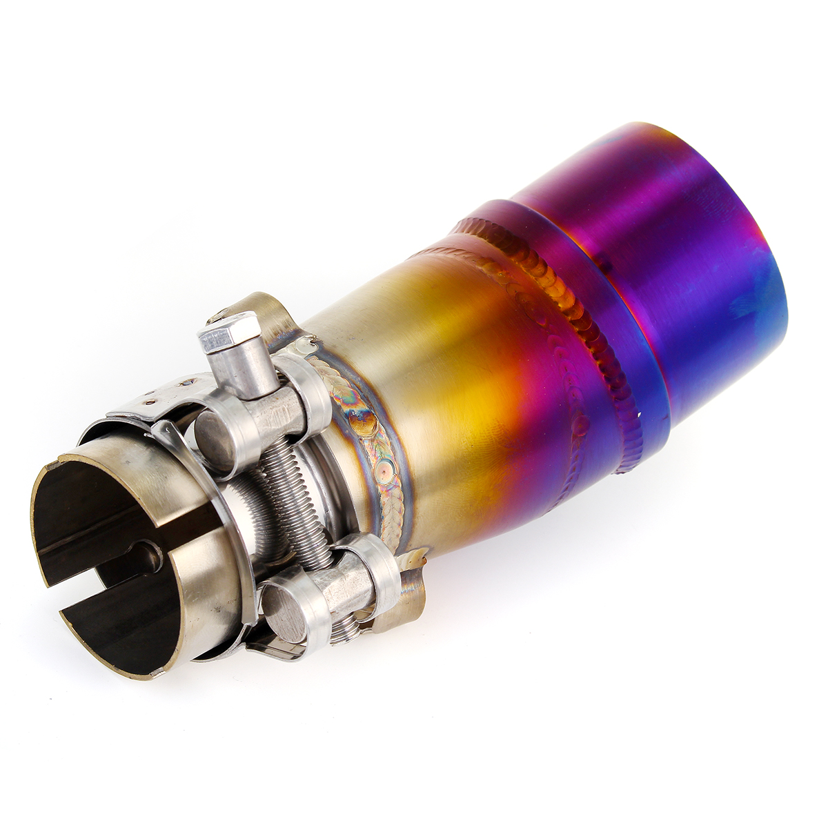 Motorcycle-Mid-Exhaust-Muffler-Link-Pipe-Tube-Escape-Connect-Adapter-Pipe-Spring-Clamp-For-Kawasaki--1780667