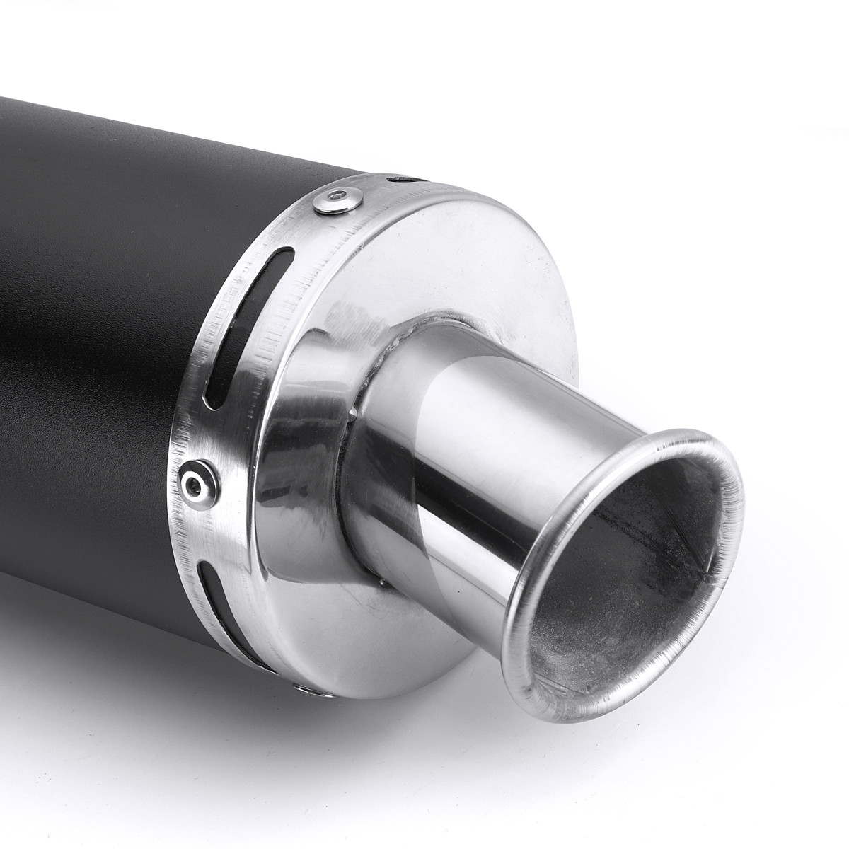 Motorcycle-Performance-Exhaust-Muffler-Pipe-Scooter-For-GY6-150cc-125cc-Aluminum-Blcak-1705325