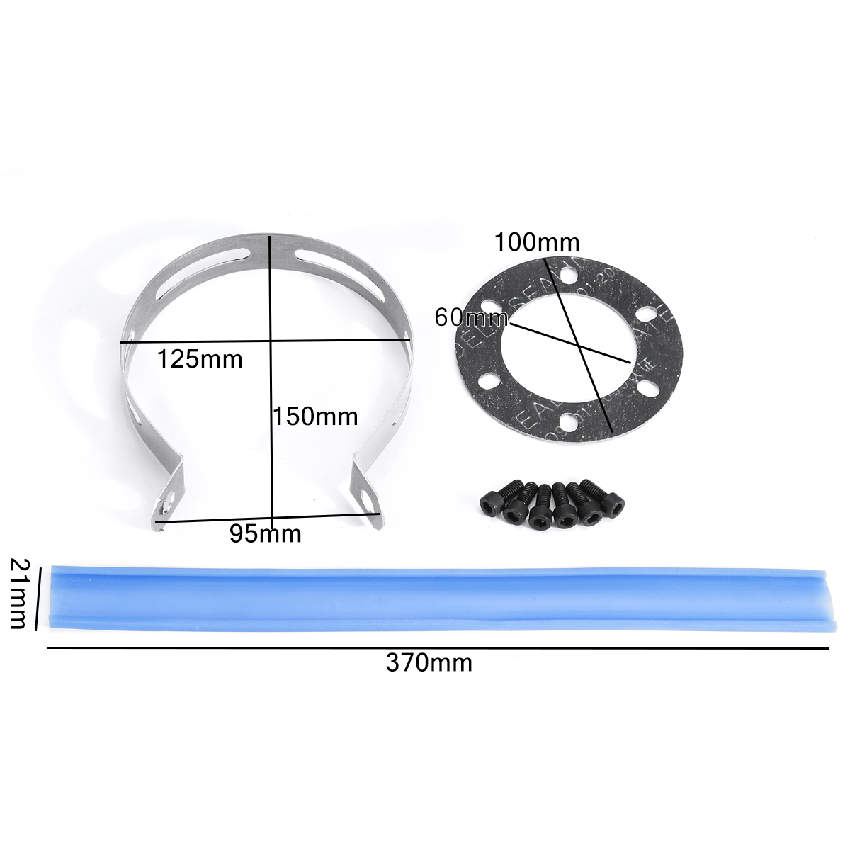 Motorcycle-Performance-Exhaust-Muffler-Pipe-Scooter-For-GY6-150cc-125cc-Aluminum-Blcak-1705325