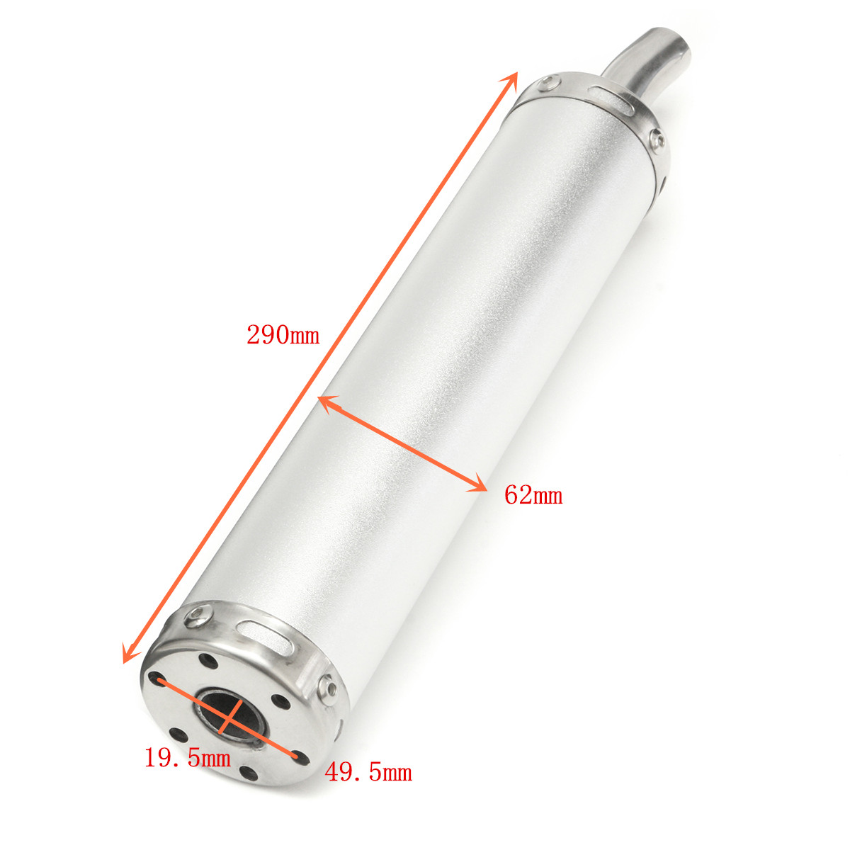 Motorcycle-Race-Steel-Exhaust-Muffler-Silencer-Pipe-Universal-For-Street-Scooter-1357566