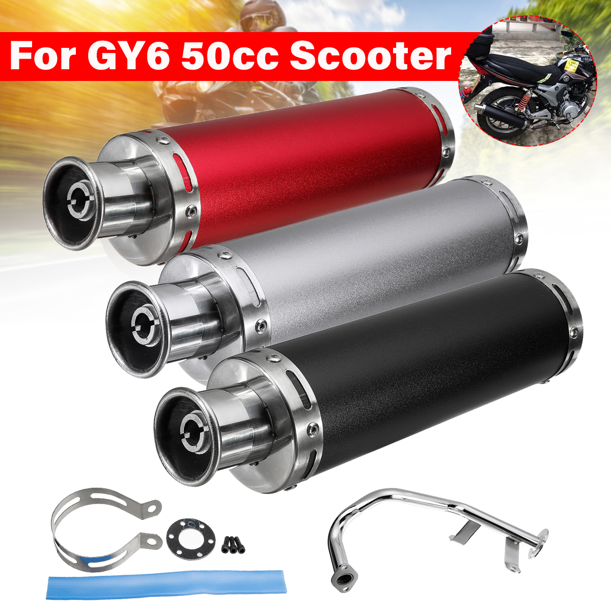 Motorcycle-Racing-Exhaust-System-Muffler-Assembly-Fit-For-GY6-50cc-Scooter-1726735