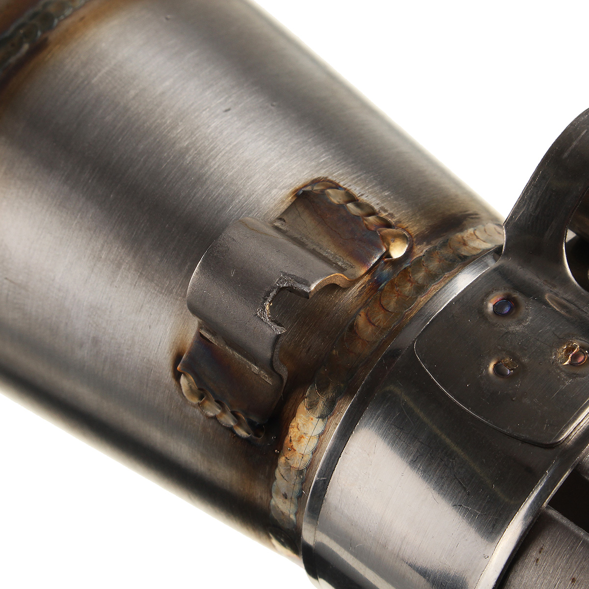 Motorcycle-Slip-on-Exhaust-Mid-Pipe-Muffler-Link-For-Kawasaki-Z250-Ninja-250-300-1427927