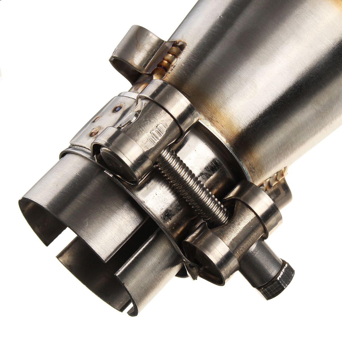 Motorcycle-Slip-on-Exhaust-Mid-Pipe-Muffler-Link-For-Kawasaki-Z250-Ninja-250-300-1427927