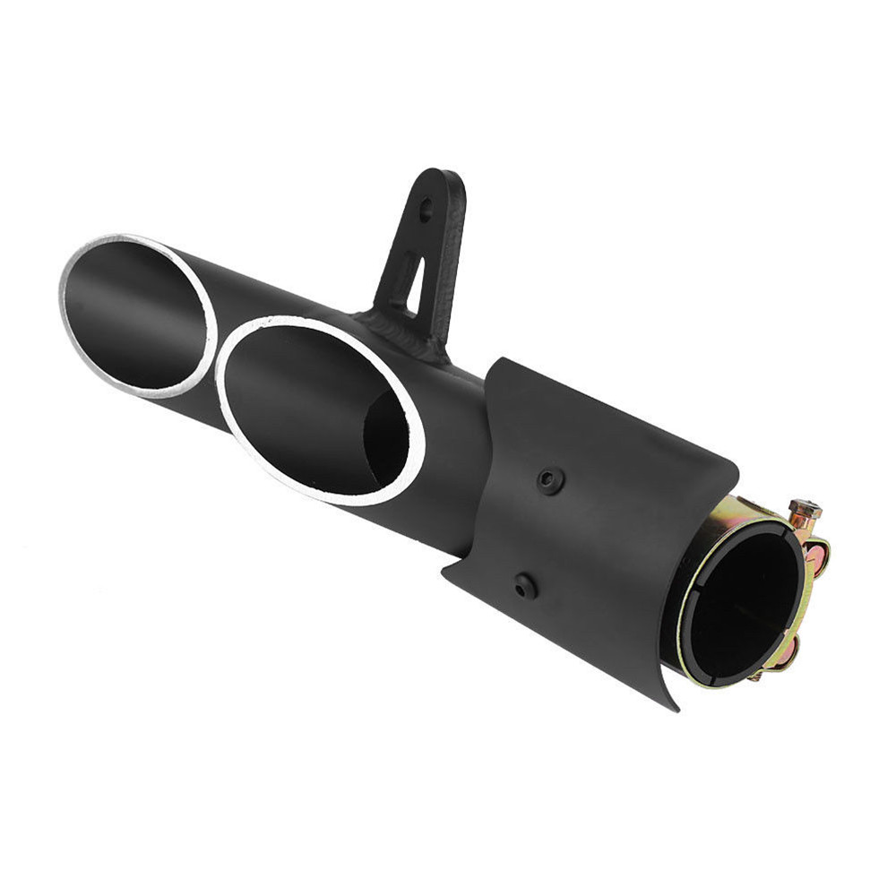 New-Dual-outlet-Exhaust-Tail-Pipe-Muffler-Tip-For-Yamaha-YZF-R6Suzuki-GSX-R-1342340