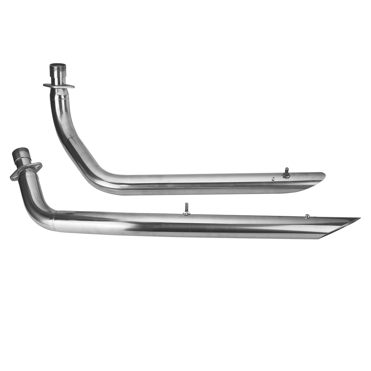 Slash-Cut-Full-Exhaust-System-Pipe-with-Silencer-For-Honda-STEED-VLX400-VLX600-1804773