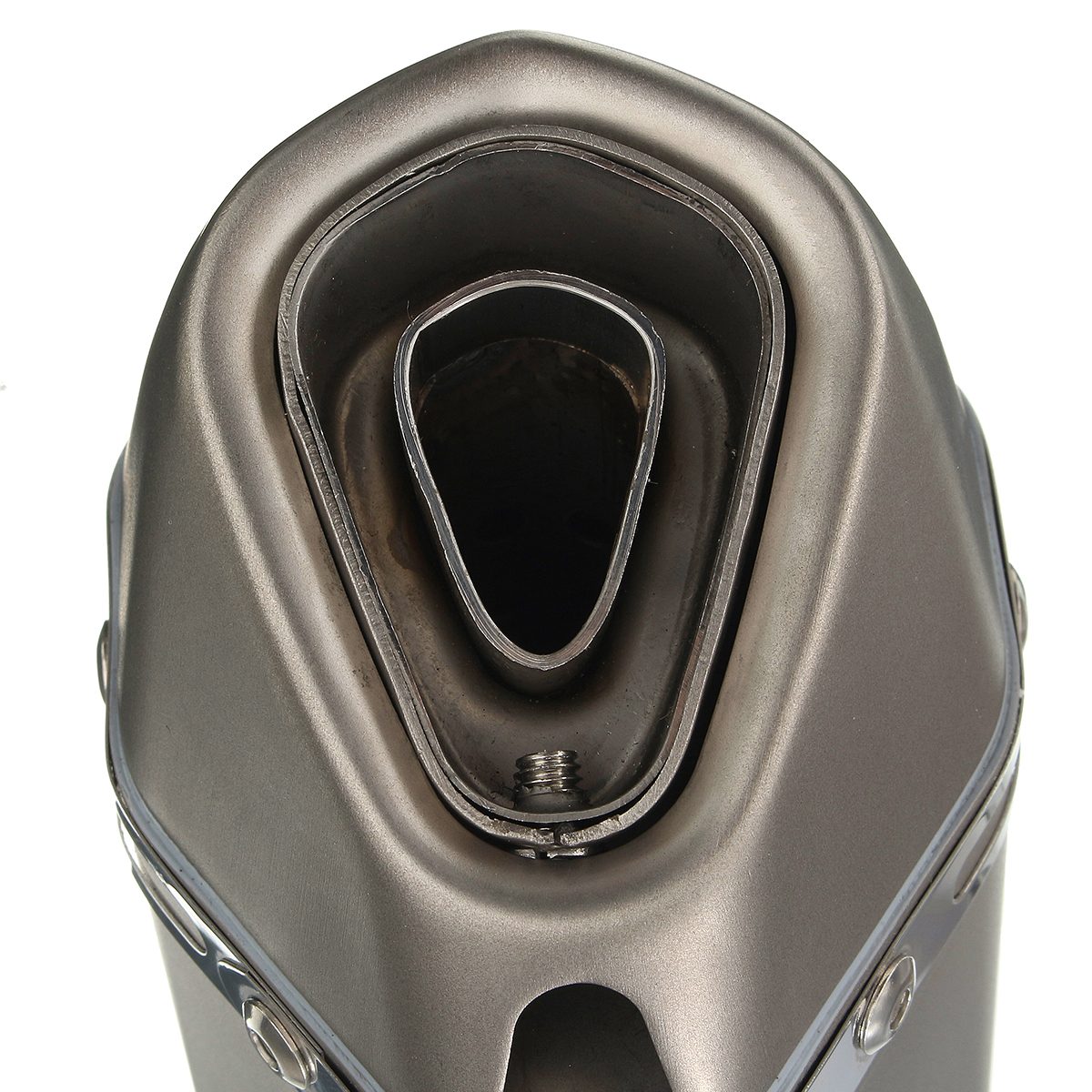 Titanium-38-51mm-Stainless-Steel-Motorcycle-Exhaust-Muffler-Slip-on-Street-Bike-1058684