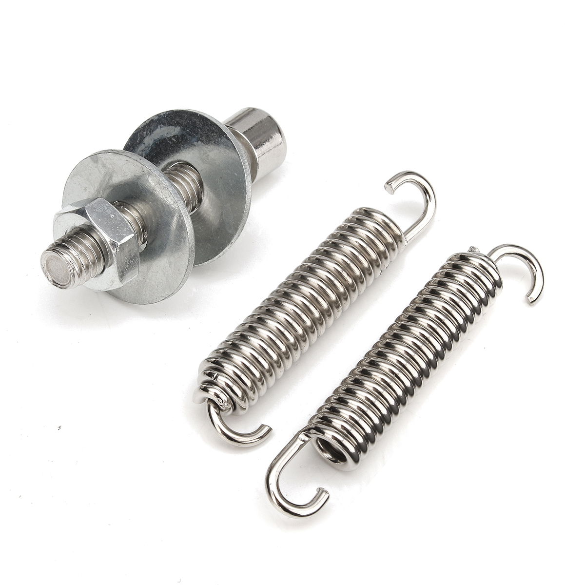 Titanium-38-51mm-Stainless-Steel-Motorcycle-Exhaust-Muffler-Slip-on-Street-Bike-1058684