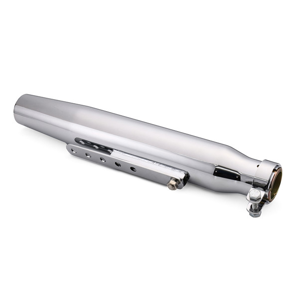 Universal-15-Motorcycle-Tapered-Exhaust-Muffler-Silencer-For-Cafe-Racer-Custom-1270363