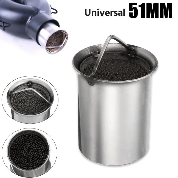 Universal-51mm-Motorcycle-Exhaust-Pipe-Can-Silencer-Muffler-Baffle-Removable-1173212