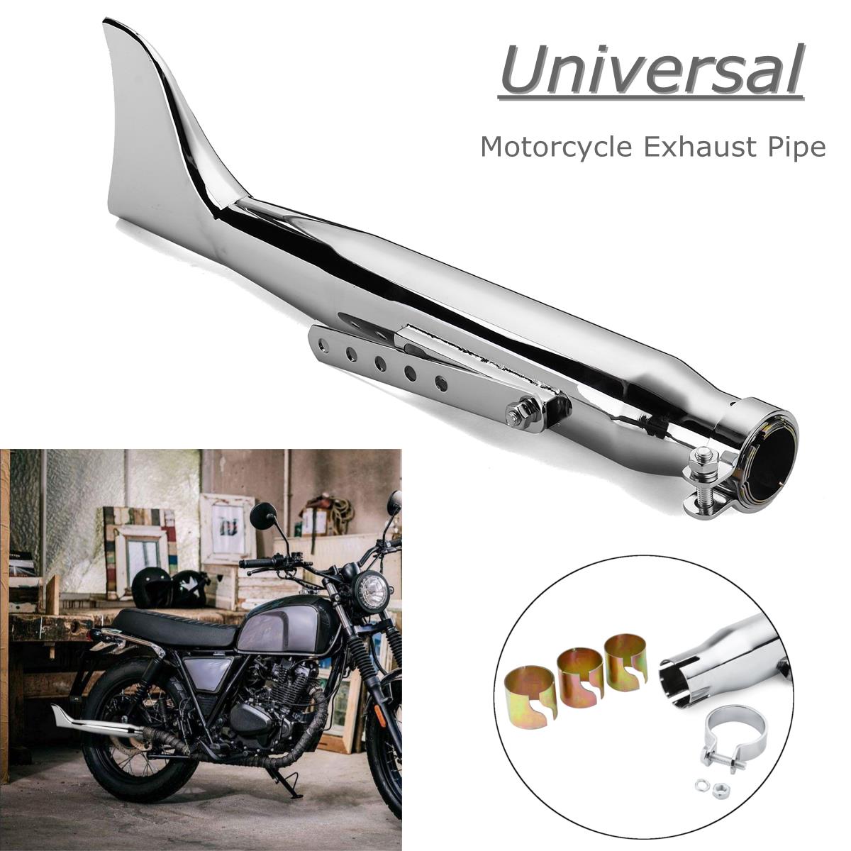 Universal-Motorcycle-Fin-Exhaust-Muffler-Pipe-Silencer-For-Chopper-Cafe-Racer-1296518
