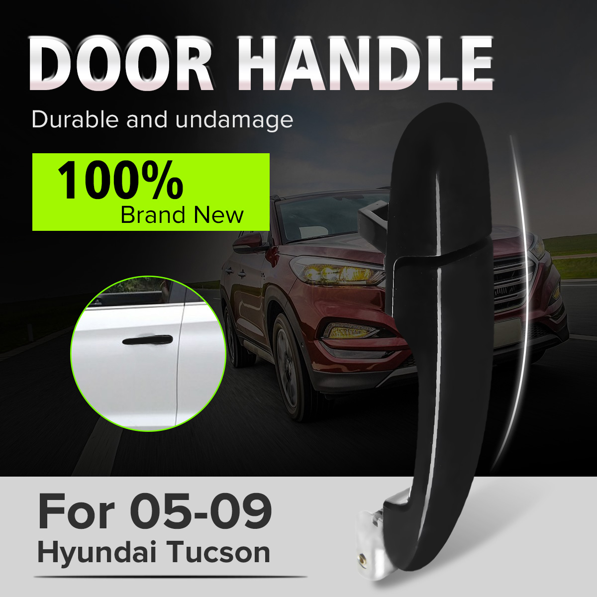 Car-Rear-Left-Black-Exterior-Outside-Door-Handle-for-Hyundai-Tucson-2005-09-1638742