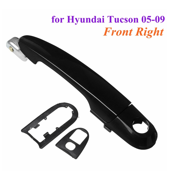 Front-Black-Right-Exterior-Outside-Door-Handle-For-Hyundai-Tucson-05-09--836602E000-1258558