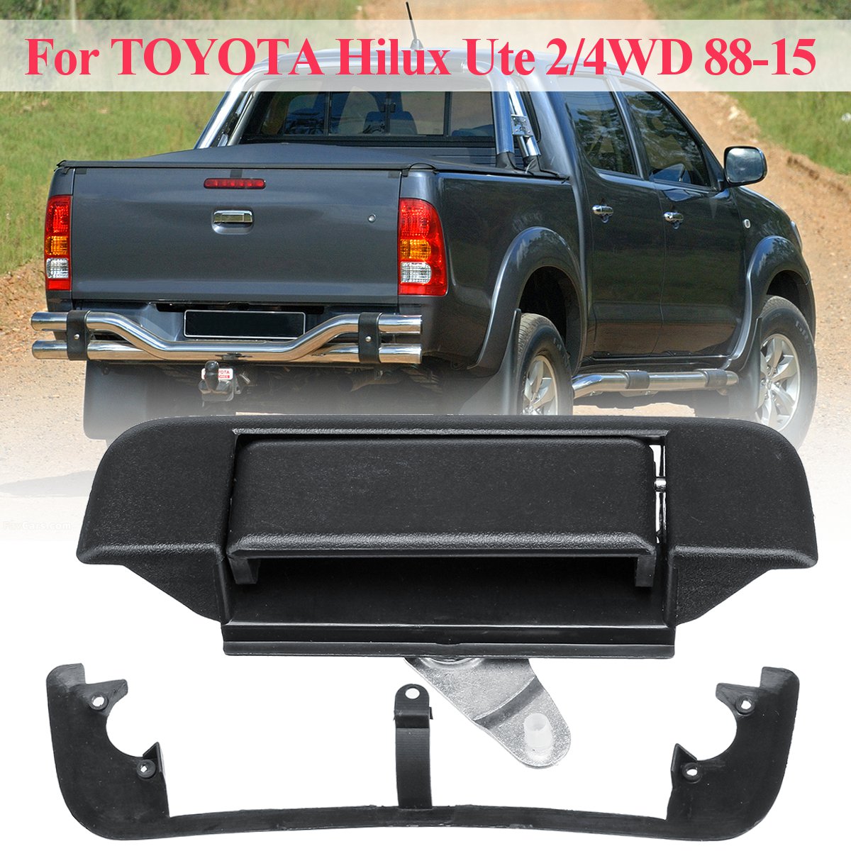 Rear-Tailgate-Exterior-Door-Handle-Bar-TY540159B-For-Toyota-Hilux-Ute-24WD-1988-2015-1717054