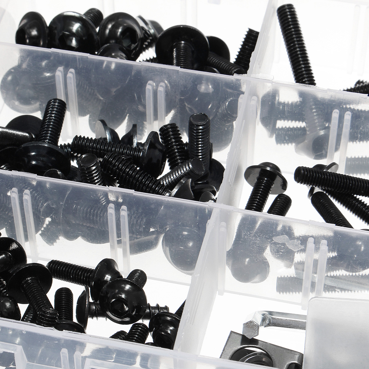 134pcs-Black-CNC-Motorcycle-Fairing-Screws-Kit-Windshield-Body-Bolts-Fastener-Set-1245630