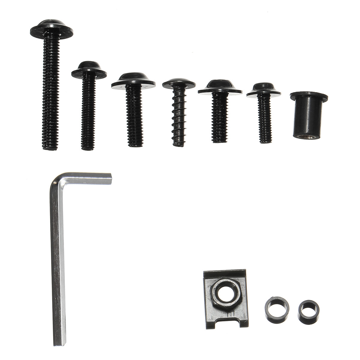 134pcs-Black-CNC-Motorcycle-Fairing-Screws-Kit-Windshield-Body-Bolts-Fastener-Set-1245630