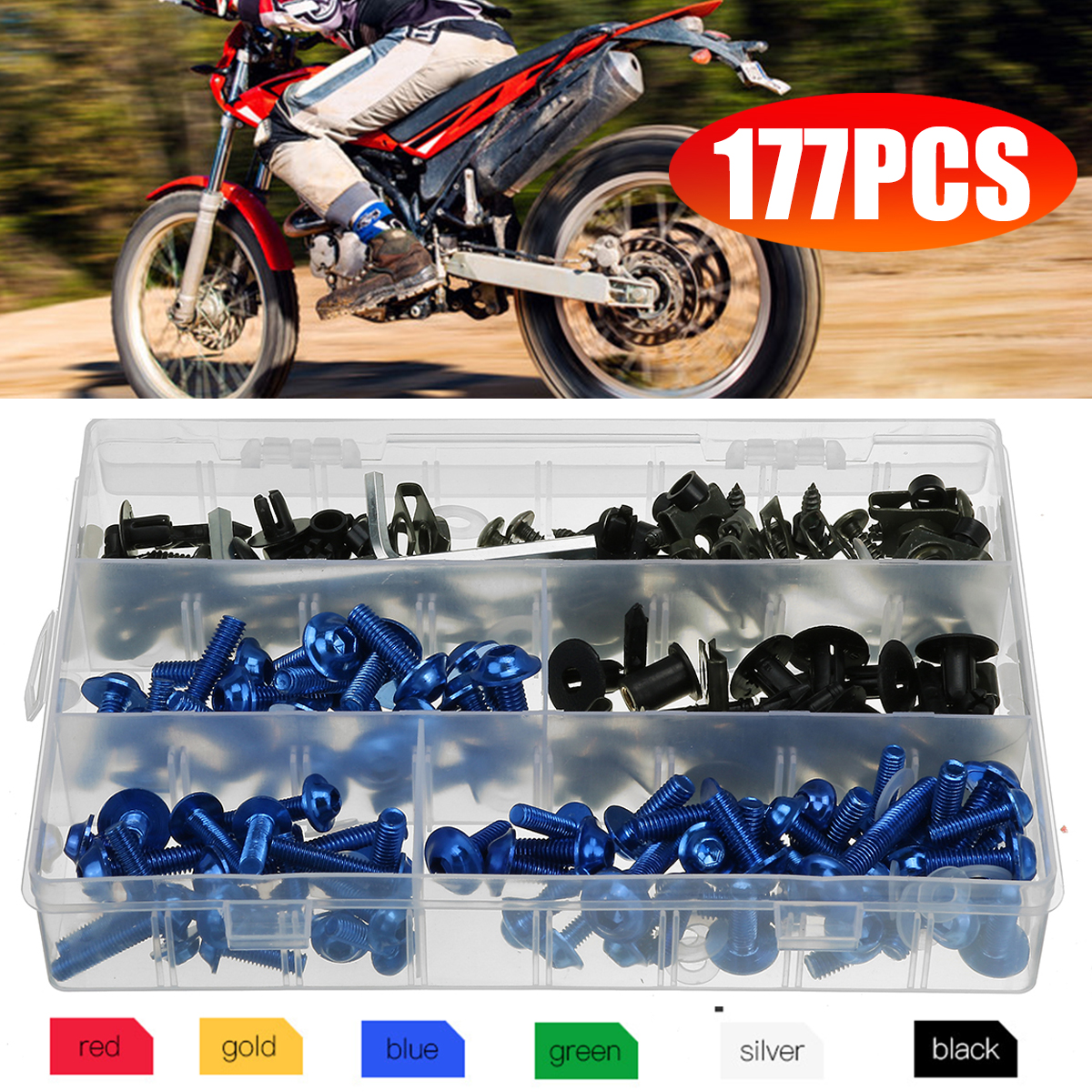 177PCS-Motorcycle-Parts-Fairing-Bumper-Panel-Bolts-Fastener-Clip-Kits-Screw-Set-1734728