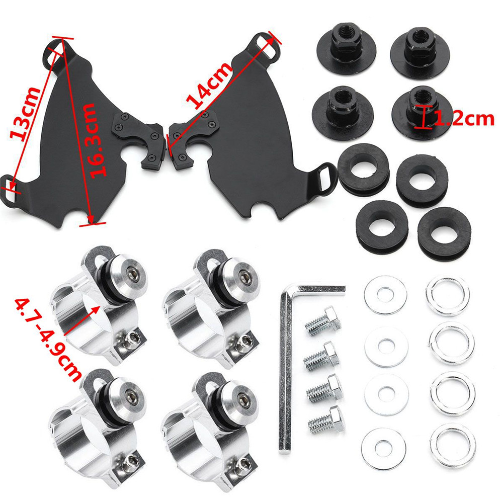 3949MM-Motorcycle-Headlight-Full-Fairing-Trigger-Lock-Mounting-Kits-For-Harley-Sportster-XL883-1200-1409651