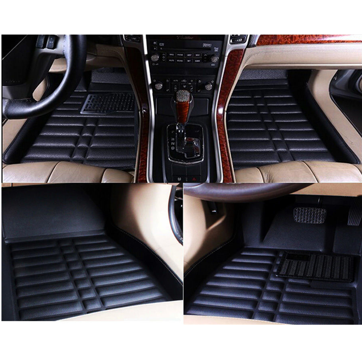3Pcs-Leather-Full-Encased-Car-Floor-Mat-Front-Rear-Liner-Waterproof-for-Cadillac-CTS-4-Door-2008-201-1428390